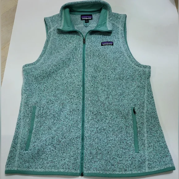 Patagonia Women's Better Sweater Vest - Lite Distilled Green - Picture 1 of 5